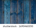 Blue Boards Background.  The...