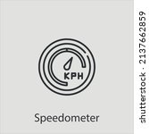 speedometer  icon vector icon... | Shutterstock .eps vector #2137662859
