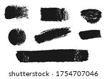 hand drawn of brush stroke for... | Shutterstock .eps vector #1754707046
