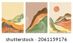 natural abstract mountain on... | Shutterstock .eps vector #2061159176