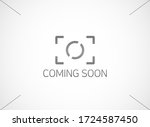 coming soon. no photo  no image ... | Shutterstock .eps vector #1724587450