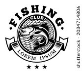 fishing logo  bass  tuna ... | Shutterstock .eps vector #2034714806