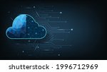 cloud technology illustration... | Shutterstock .eps vector #1996712969