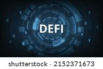 decentralized finance defi  on... | Shutterstock .eps vector #2152371673