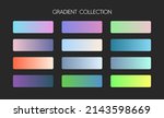 collection of gradients. set of ... | Shutterstock .eps vector #2143598669