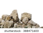 Cracked Boulders On Big Pile Of ...
