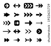 set of different arrows.... | Shutterstock .eps vector #1922621729