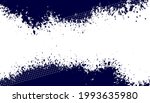 dots halftone white and blue... | Shutterstock .eps vector #1993635980