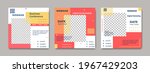 set of modern webinar social... | Shutterstock .eps vector #1967429203