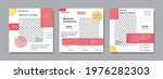 set of modern banner social... | Shutterstock .eps vector #1976282303