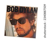 Small photo of Infidels is the twenty-second studio album by Bob Dylan, released in 1983. isolated white background. Udine Italy_July 4 2023