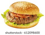 Beefburger   Hamburger Cut Out