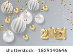 2021 happy new year background... | Shutterstock .eps vector #1829140646