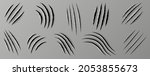 set of realistic scratch claws... | Shutterstock .eps vector #2053855673