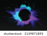 explosion of colorful blue... | Shutterstock .eps vector #2139871893