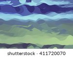 abstract beautiful green and... | Shutterstock . vector #411720070