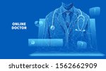 healthcare services. online... | Shutterstock .eps vector #1562662909