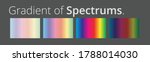 vector illustration of spectrum ... | Shutterstock .eps vector #1788014030