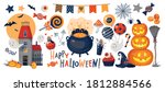 halloween illustrations  ... | Shutterstock .eps vector #1812884566