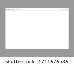 web browser mockup in light... | Shutterstock .eps vector #1711676536