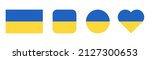 ukraine flag. flag of ukraine.... | Shutterstock .eps vector #2127300653