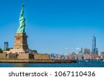 The Statue Of Liberty  With...