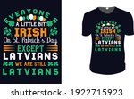 Everyone's  A Little Bit Irish...
