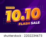10.10 Sale Poster Or Shopping...