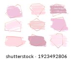 set of hand drawn ink brush... | Shutterstock .eps vector #1923492806