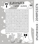 Happy Halloween Word Search...