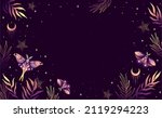 magic violet background with... | Shutterstock .eps vector #2119294223