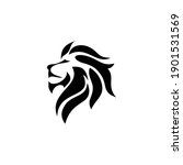 lion head logo vector template... | Shutterstock .eps vector #1901531569