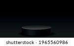 realistic black studio  dark... | Shutterstock .eps vector #1965560986