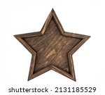 Star shaped wooden cutting...