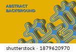 layered background with wavy... | Shutterstock .eps vector #1879620970