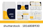 8 pages creative business... | Shutterstock .eps vector #1816808930