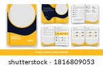 8 pages creative business... | Shutterstock .eps vector #1816809053