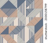 seamless ceramic tile with... | Shutterstock .eps vector #2030158799