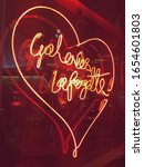 gallery lafayette neon light... | Shutterstock . vector #1654601803
