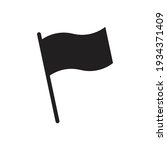flag symbol vector sign... | Shutterstock .eps vector #1934371409