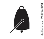 cowbell instrument icon design. ... | Shutterstock .eps vector #2149968863