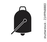 cowbell instrument icon design. ... | Shutterstock .eps vector #2149968883