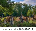 Old Abandoned Cemetery On A...