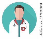 vector medical icon doctor.... | Shutterstock .eps vector #1170228883