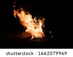 Small photo of Heat of fire And camping And burn And incitement and anger