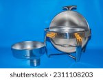 Small photo of The Stainless Steel Buffet Soup Tureen is a sophisticated and practical serving container that adds elegance to any dining occasion.