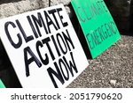 Two 'climate action now' and ...
