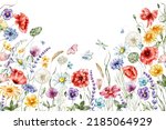 Watercolor Floral Illustration  ...