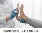 Doctor Hands Hold An Orthopedic ...