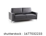 Shot of a two seater sofa on white background